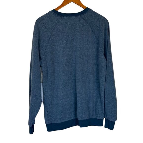 NWT Feat BlanketBlend‎ Sweatshirt Unisex Large Blue Loungwear Casual Crewneck - Picture 5 of 8